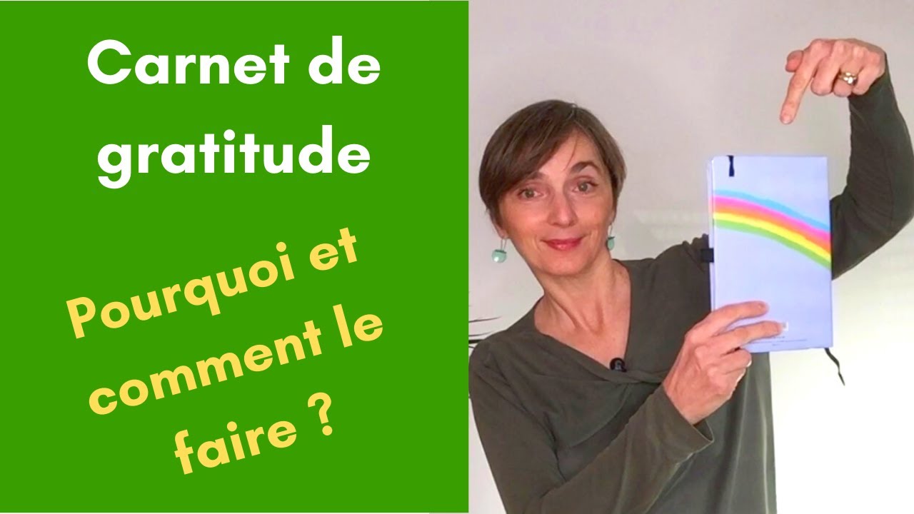 Retrouvez votre positivité avec un Carnet de Gratitude