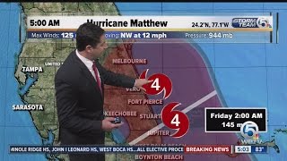 Hurricane Matthew 5 a.m. Thursday update (10/6/16)