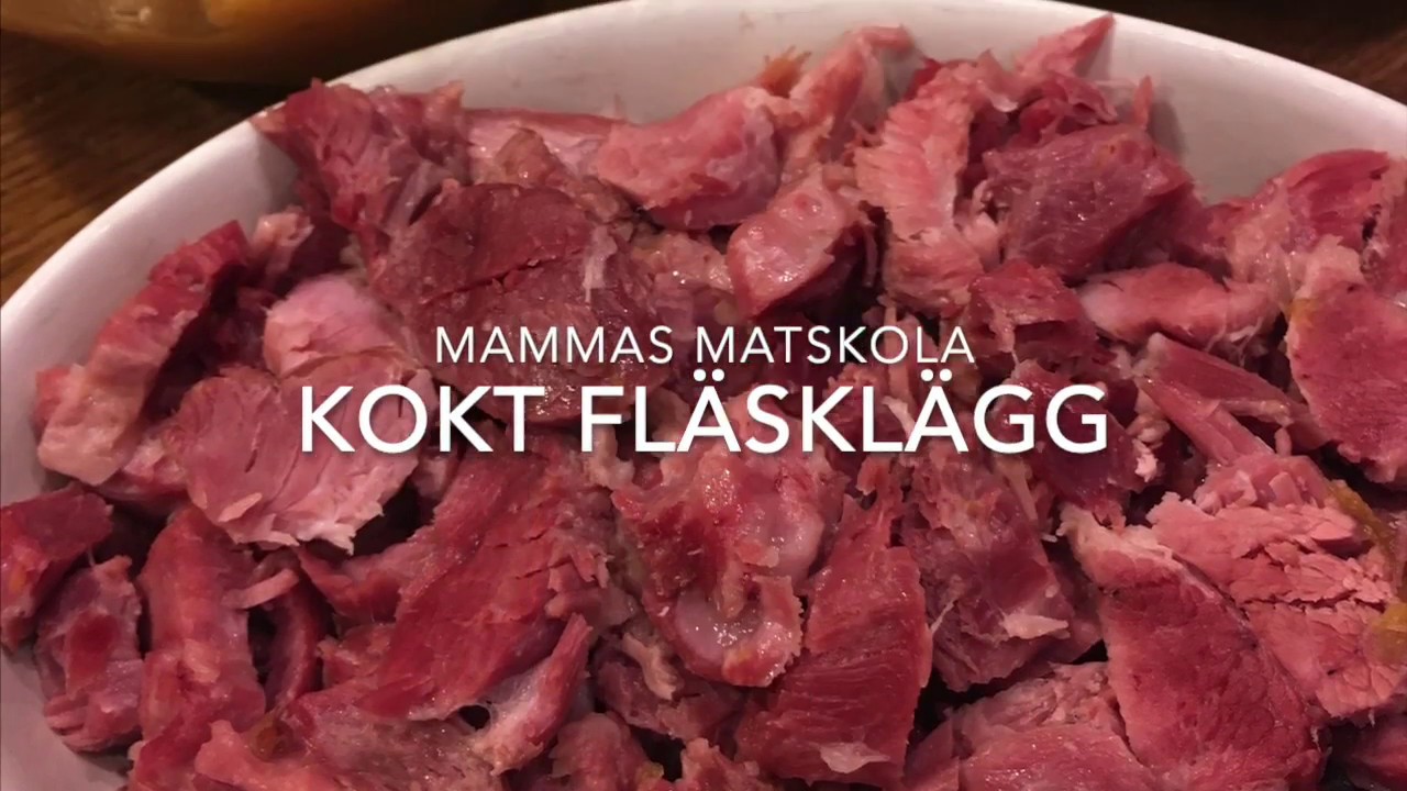 Mammas matskola - kokt fläsklägg