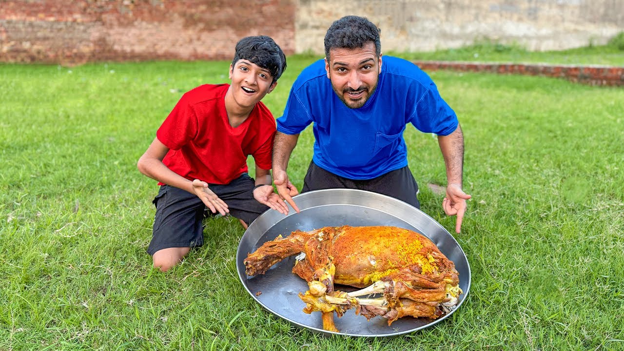 We Cooked an ENTIRE Goat! 🔥