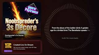 Noobspreder's 3s Decree – Partywafflesx Hype Train Song