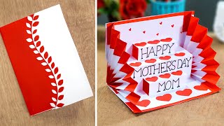 How to make card for mother&#39;s day - Easy greeting card for mother&#39;s day