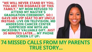 Details At My Graduation, Mom Said, “We’ll Never Stand by You”—30 Minutes Later, She Had 74 Missed Calls… Update