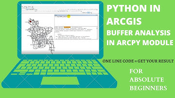 Python Scripting : Buffer Analysis in Arcpy module // ArcGIS-Python // Everything for Beginners !