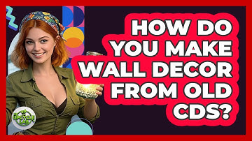 How Do You Make Wall Decor From Old CDs? - The Upcycle Lab
