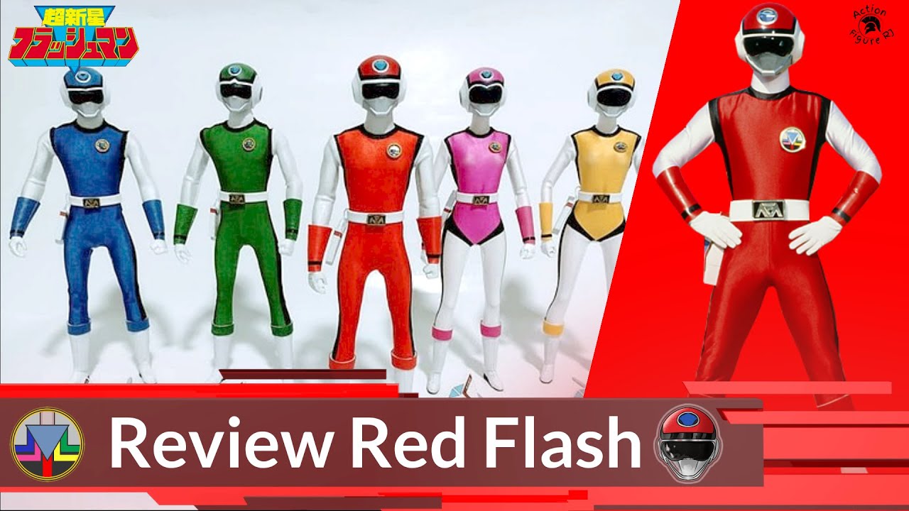 Review Red Flash da série super sentai Comando estelar Flashman - YouTube