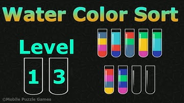 Water Color Sort - Level 13