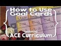 Goal setting  how to use goal cards featuring ace curriculum
