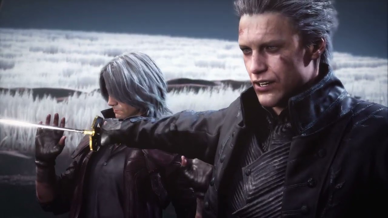 Vergil vs Dante (spacial ending)