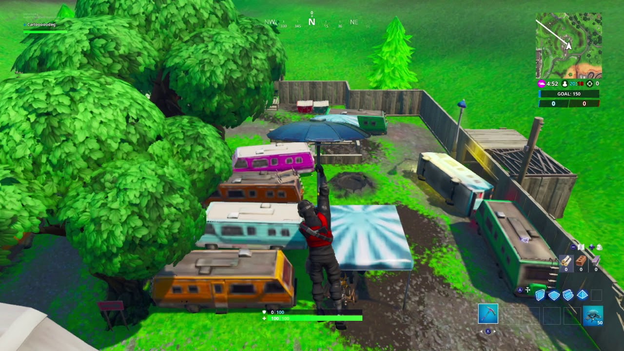 FORTBYTE #14 LOCATION   "Found Within An RV Park" Guide Fortnite Season 9