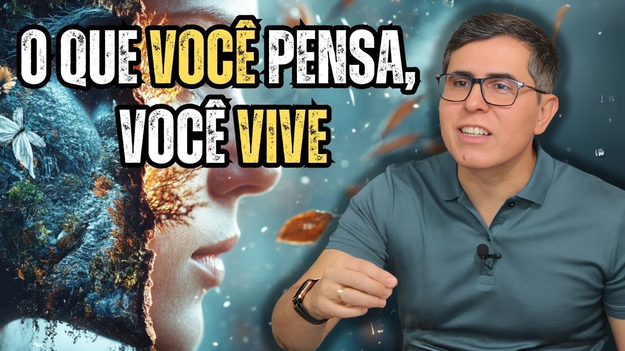 O pensamento molda sua vida espiritual. Palestra Espírita com Haroldo Dutra Dias