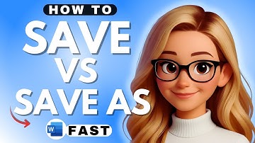 Save vs Save As in Microsoft Word – What’s the Difference - 2025