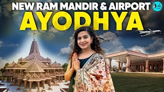 Exclusive Look Of The Newly Built Ram Mandir & Ayodhya Airport | I Love My India | Curly Tales