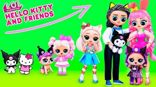 Hello Kitty ve Kuromi Büyüyor! LaLiLu'dan LOL OMG Kendin Yap El İşleri