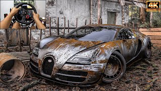 rebuild a Bugatti Veyron | Forza Horizon 5 | Logitech g29 gameplay