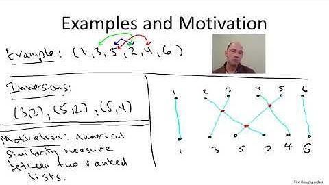 3   1   On log n Algorithm for Counting Inversions I 13 min