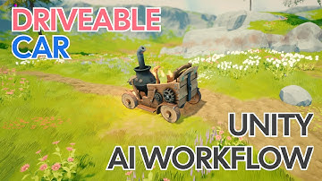 Drivable Wooden Car (Unity & AI in 2025)
