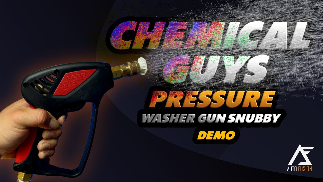 ChemicalGuys Snubby Pressure Washer Gun 