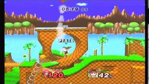 Calabrel (Random) vs Dark P0tat0 (Link, Pit) - Project M 3.5