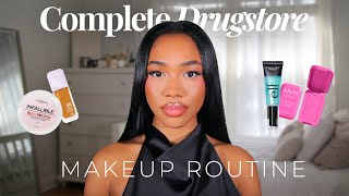 The only *DRUGSTORE MAKEUP* tutorial you'll ever need.* (makeup for dummies) | FULL FACE DRUGSTORE screenshot 5