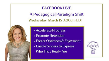 A Pedagogical Paradigm Shift