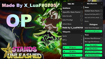 YBA: NU Updated Script | Instant Autofarm, Prestige, Arcade, Teleport, Sell, Redeem, WalkSpeed, etc