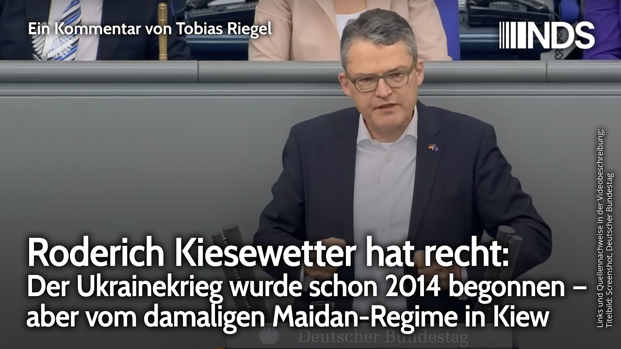 Roderich Kiesewetter hat recht: Ukrainekrieg wurde 2014 begonnen – aber vom Maidan-Regime in Kiew