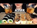 SUSHI | TERIYAKI NOODLES | ASMR EATING SHOW | NO TALKING