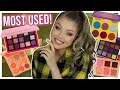 My 10 Most Used Eyeshadow Palettes