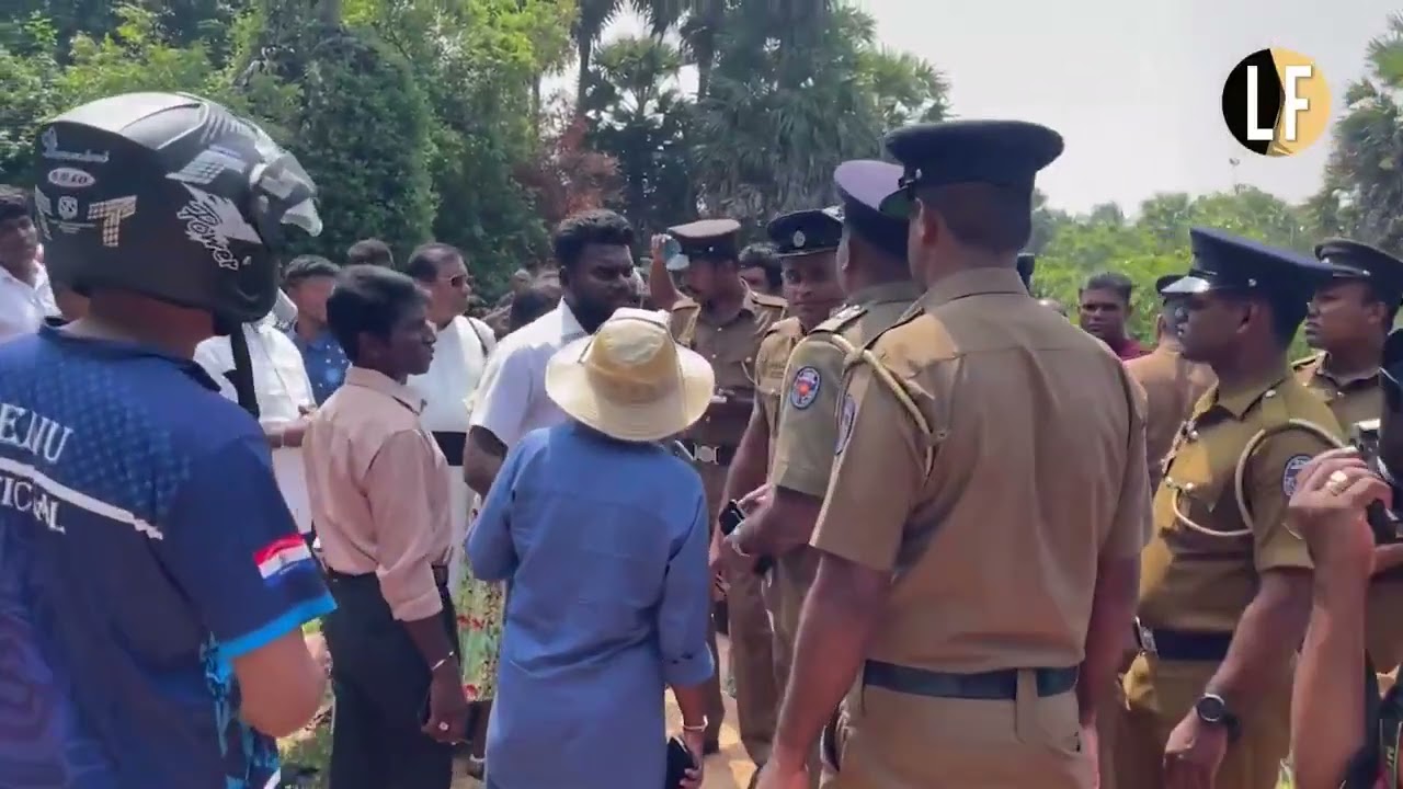 In Mannar, a bid to collect soil samples for a multi billion dollar mining business was pushed back