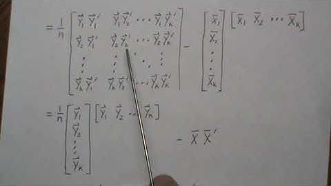 Multivariate Descriptive Statistics