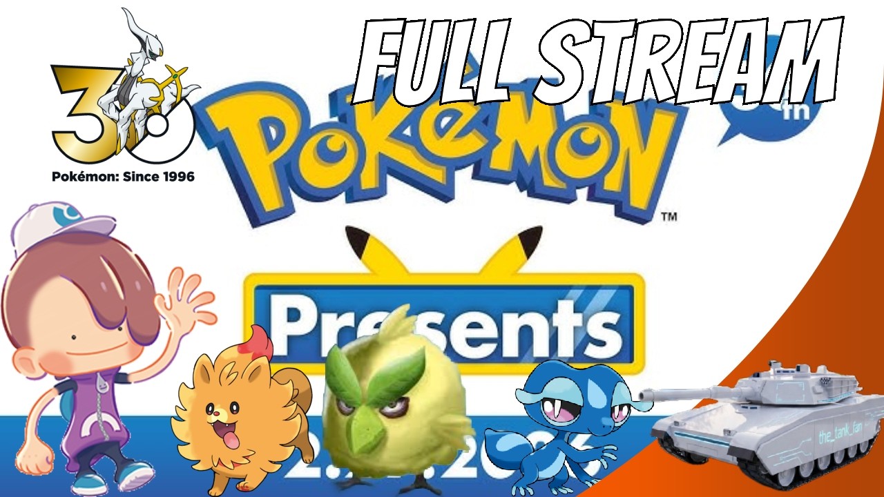 Pokemon 30th anniversary! + // Full stream: Pokemon Present 2.27.2026 reaction