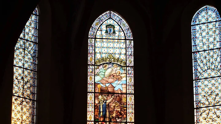 Hendrik Huyser at the Organ in St Chinian