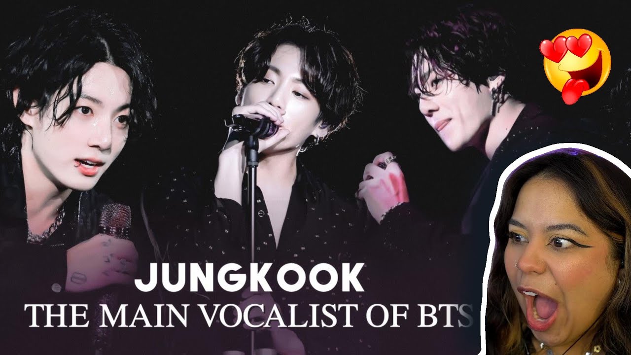 Jungkook the main vocalist of BTS | Jungkook bias REACTS!