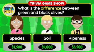 ✅ TEST YOUR KNOWLEDGE! - 20 Mixed Trivia Quiz Questions in a Unique Game Show Format. Round 57 screenshot 3