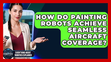 How Do Painting Robots Achieve Seamless Aircraft Coverage? - Everything About Robotics Explained