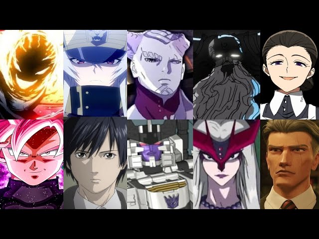 My 10 Favorite Anime Villains by DarkChild316 on DeviantArt