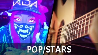 POPSTARS League of Legends KDA Fingerstyle Guitar tabs Robert Chen