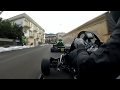 Kart crash and pit stop - Cefalù 2015