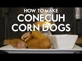 How to make Conecuh Corn Dogs - Ultimate Tailgate with Southern Chefs