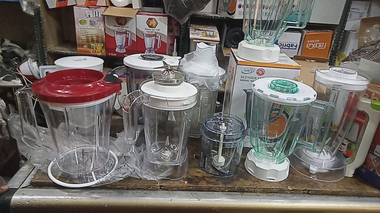 جولة في شارع حل المشاكل 💯💯 بسعر الجملة كل قطع الغيار الأصلية 💥براون ميانتا توشيبا خلاط كبة مكنسة