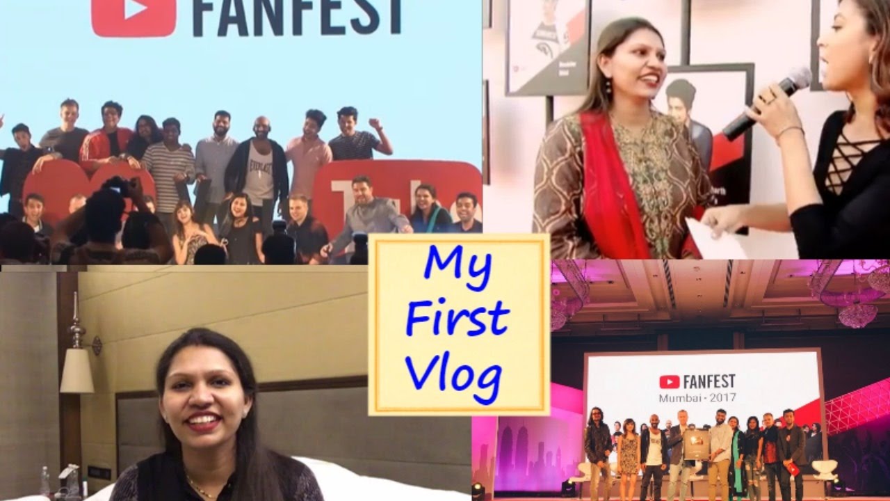 My First Vlog | kabitaskitchen @Youtube FanFest 2017 | Red Carpet Youtube FanFest | kabitaskitchen | Kabita Singh | Kabita