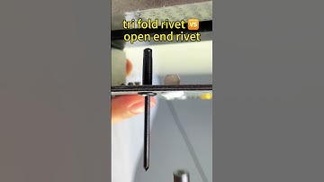tri fold blind rivet and  open  type blind rivet #riveter #poprivet #blindrivet #kseetrivet #rivet