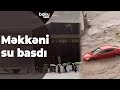 Məkkəni su basdı: Zəvvarlar hadisəyə baxmayaraq, ibadətə davam edir - Baku TV