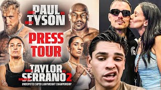 Mike Tyson vs Jake Paul KICKOFF WATCH PARTY • Did Ryan Garcia CROSS THE LINE?