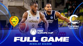 Regular Season | Patrioti Levice v Coretec Oostende | Full Basketball Game | FIBA Europe Cup 2026-27