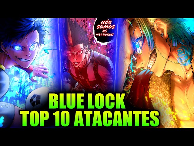 Os 10 melhores jogadores de Blue Lock