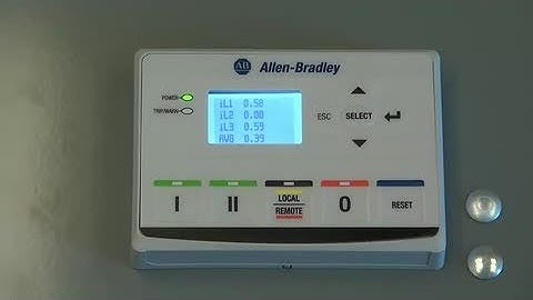 E300 Electronic Overload Relay - Using the Diagnostic Station to Examine Phase Loss