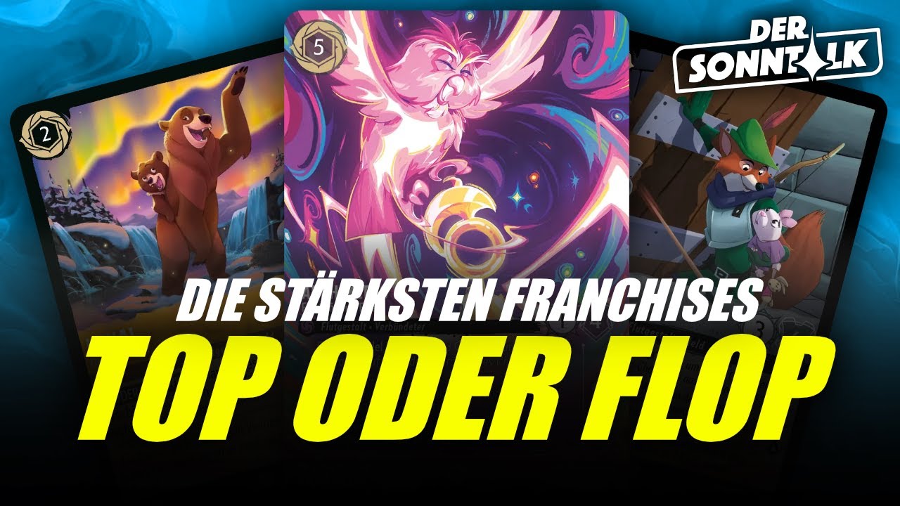 TOP oder FLOP?! Die BESTEN Franchises in Disney Lorcana 😍 - YouTube