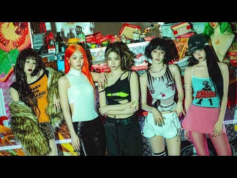 LE SSERAFIM SPAGHETTI But the instrumental is delayed by 5 seconds || KPOP FLORAL||